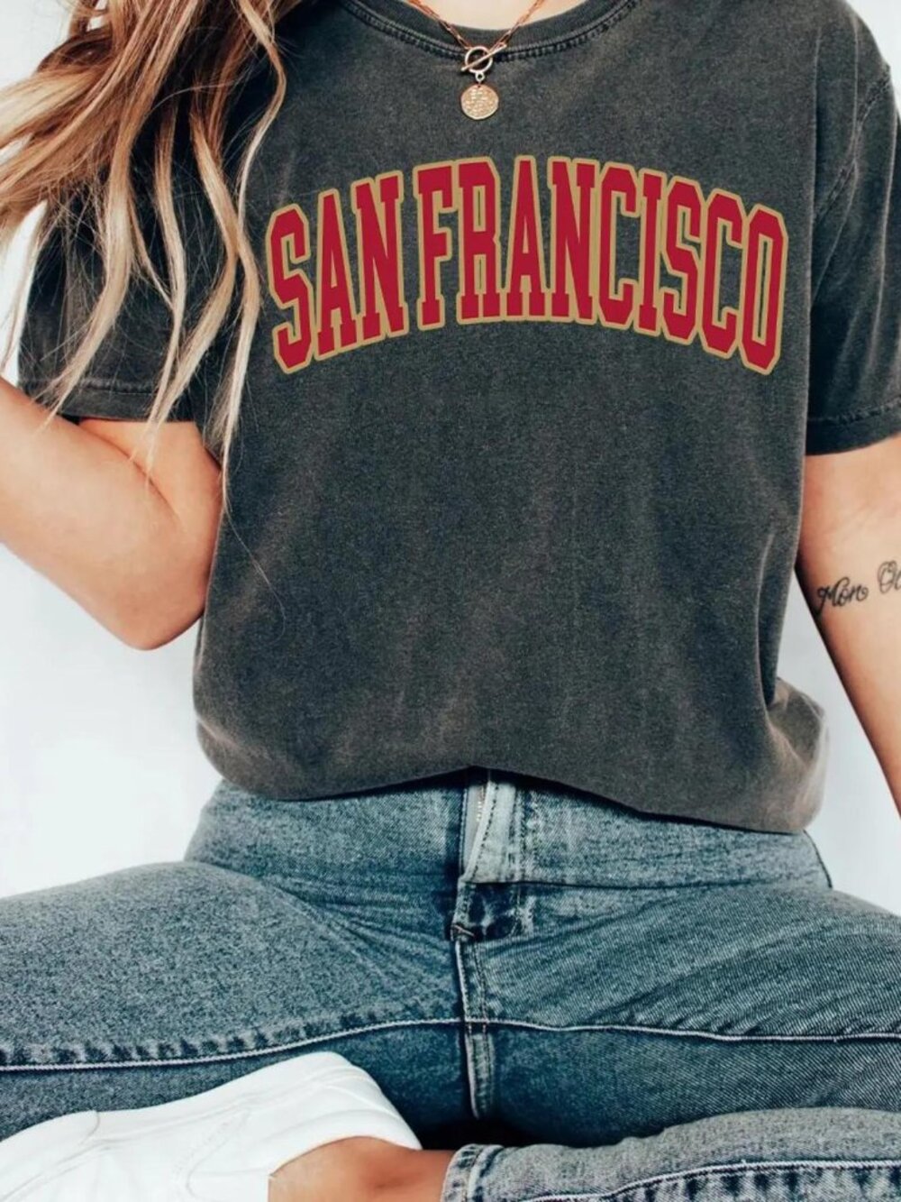 San Francisco Football Shirt, S Game Day Tee, Football Fan Gift